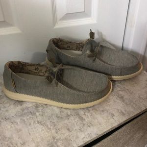 Hey Dude brown/beige “steppa”